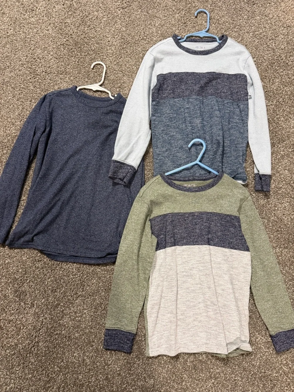 3 - The Children’s Place - Kids Long-Sleeve Color block Shirts